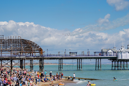 Airbourne Airshow at Eastbourne 2014のeditorial素材