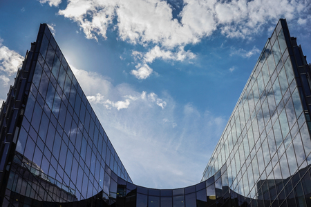 Modern architecture in the City of Londonのeditorial素材