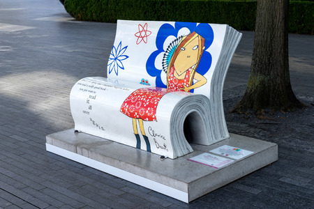 Clarice Bean Bookbench in londonのeditorial素材