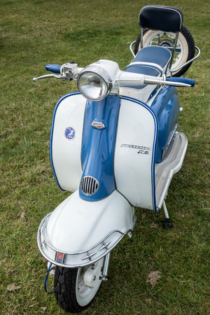 Old Lambretta Scooterのeditorial素材