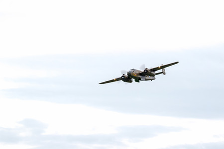North American TB-25N Mitchell - Royal Netherlands AF Historic Flightのeditorial素材