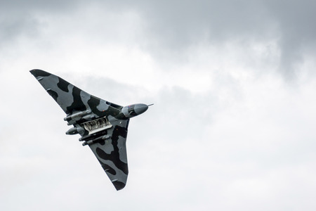 Vulcan Bomber at Shoreham Airshowのeditorial素材