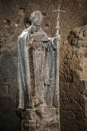 Wieliczka Salt mine near Krakowのeditorial素材