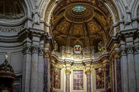 Detail of the Cathedral in Berlin