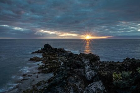 Sunset viewed from Callao Salvaje
Santa Cruz de Tenerife Spainの写真素材