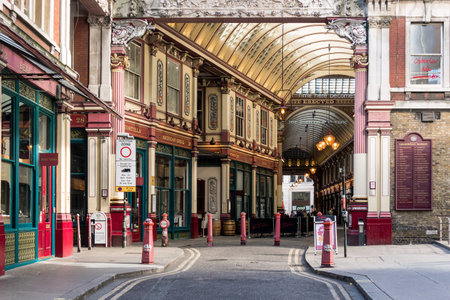 View of Leadenhall Marketのeditorial素材