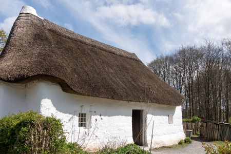 Nantwallter cottage at St Fagans National History Museumのeditorial素材