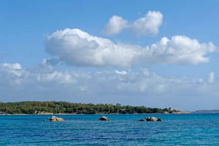 Mannena bay in Sardiniaの写真素材