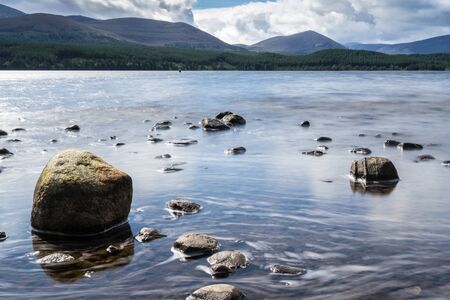 Loch Morlichの写真素材