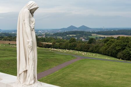 Vimy Ridge National Historic Site of Canada in Franceのeditorial素材