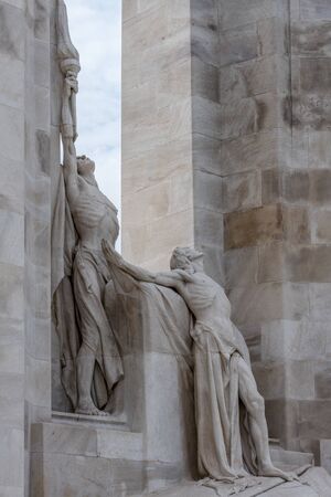 Vimy Ridge National Historic Site of Canada in Franceのeditorial素材
