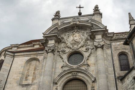 Cathedral of St Jean in Besancon Franceの写真素材