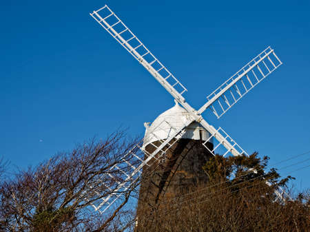 CLAYTON, EAST SUSSEX/UK - JANUARY 3 : Jack Windmill on a winter's day in Clayton East Sussex on...