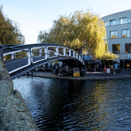 View of Regent's Canal at Camden Lock