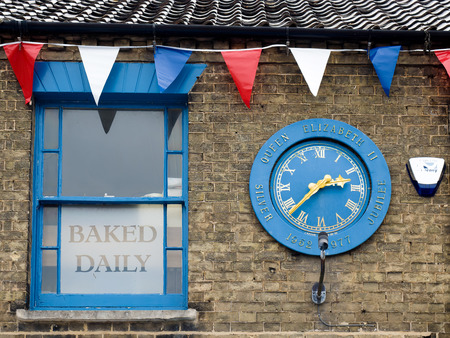 Clock in Southwold Commemorating the Queen's Silver Jubilee