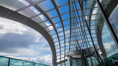 View of the Sky Garden in London