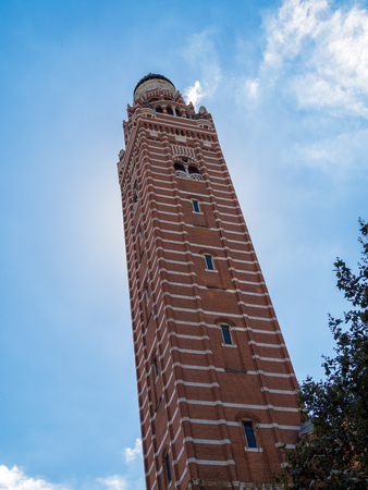 View of Westminster Cathedral towerのeditorial素材