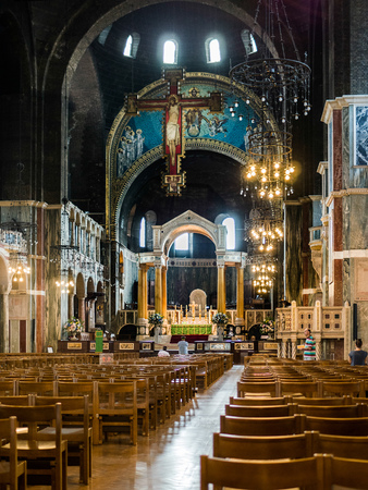 Interior view of Westminster Cathedralのeditorial素材
