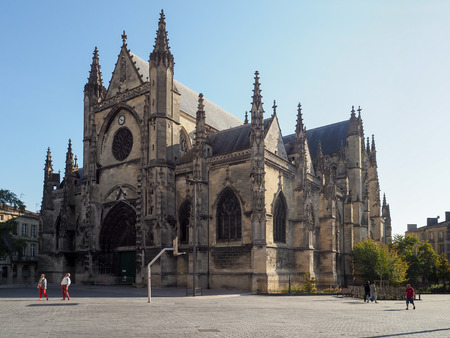 Basilica of St Michael in Bordeauxのeditorial素材