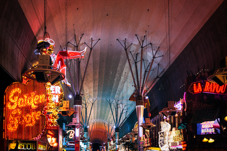 The Fremont Light Experience in Las Vegasのeditorial素材