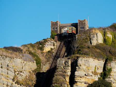 East Hill Funicular Railway in Hastingsのeditorial素材