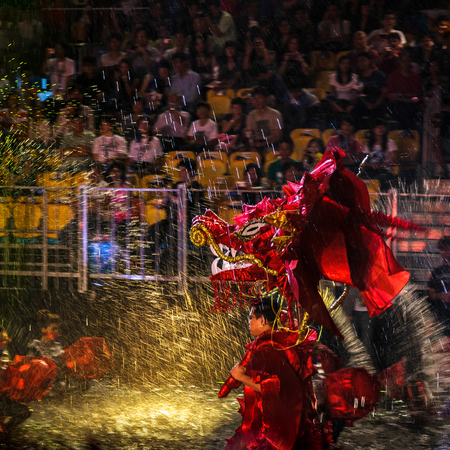 Chingay Festival 2012 in Singaporeのeditorial素材