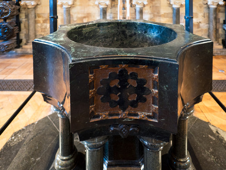 The Font in Southwark Cathedralのeditorial素材