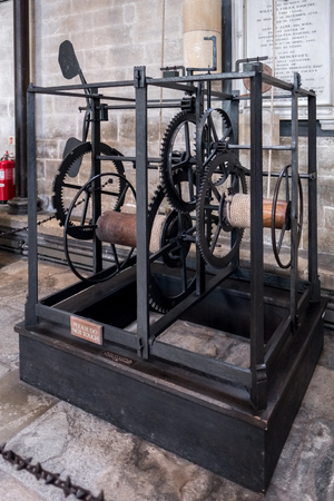 The World's Oldest Working Clock Built in 1386の写真素材