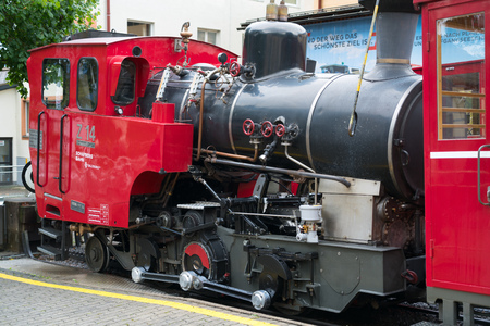 The Schafbergbahn Cog Railway in St Wolfgang