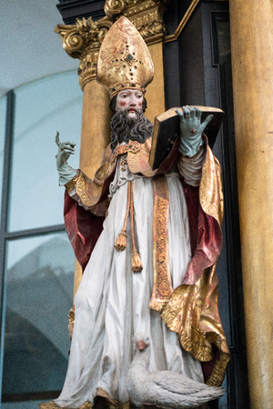 Interior View of The Collegiate Church of St Michael in Mondsee