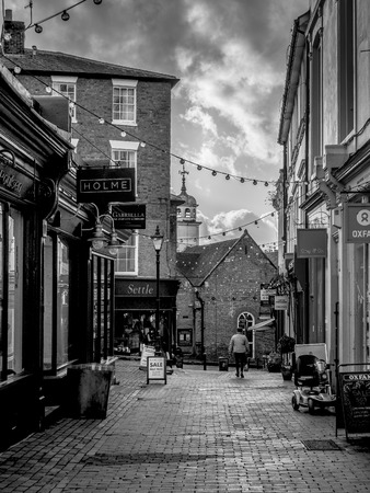 TUNBRIDGE WELLS, KENT/UK - JANUARY 5 : View of the Pantiles in Royal Tunbridge Wells on January 5,...