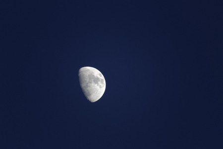 Half Moon over Brightonの写真素材