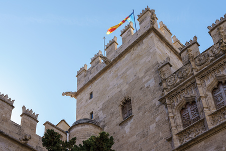 Silk Market in Valencia Spainの写真素材