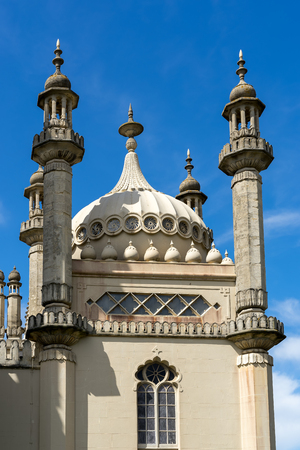 BRIGHTON, SUSSEX/UK - AUGUST 31 : View of the Royal Pavilion in Brighton Sussex on August 31, 2019のeditorial素材