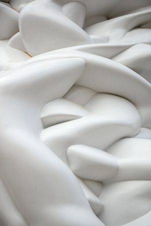 FLORENCE, TUSCANY/ITALY - OCTOBER 20 : Mean average by Tony Cragg in Boboli Gardens Florence on October 20, 2019のeditorial素材