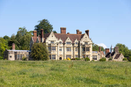 BALCOMBE, WEST SUSSEX/UK - MAY 31 : View of Balcombe Place a Grade II listed building near Balcombe in West Sussex on May 31, 2020のeditorial素材