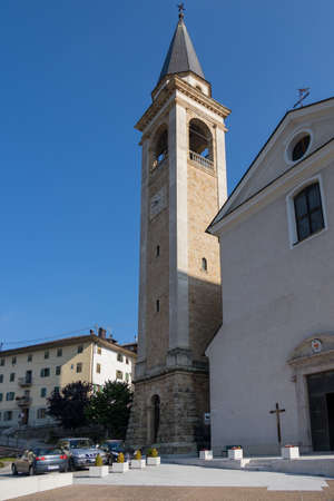 CANDIDE, VENETO/ITALY - AUGUST 10 : Church Santa Maria Assunta of Candide, Veneto, Italy on August 10, 2020のeditorial素材