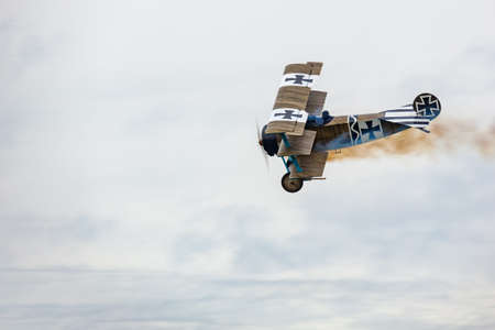 Great War Display Team - Fokker DR1 Triplaneのeditorial素材