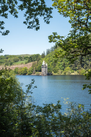 Llanddyn, Oswestry, Wales - May 27 : View of the Streaming station at Llanddyn, Oswestry, Wales on May 27, 2023のeditorial素材