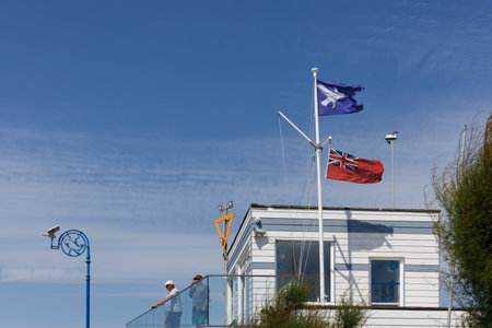Bognor Regis, West Sussex, UK - June 25. View of Felpham Sailing Club in Bognor Regis, West Sussex...