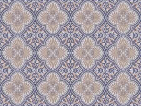 Turkish traditional ornamental decorative tiles. Seamless pattern abstract background concept.