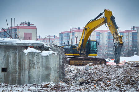 Hydrohammer crushes building