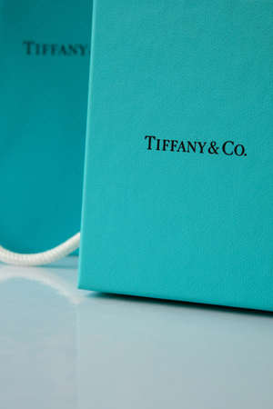 Tiffany and Co. branded colorway bagのeditorial素材