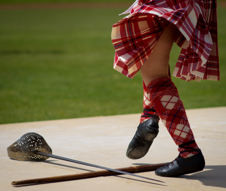 Highland Dancingの写真素材