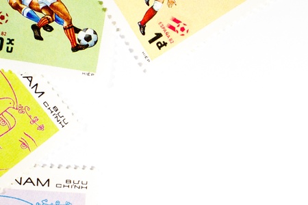 The original background of the brands as part of the star on a white backgroundの写真素材