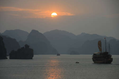 Halong Bay  Vietnam の写真素材