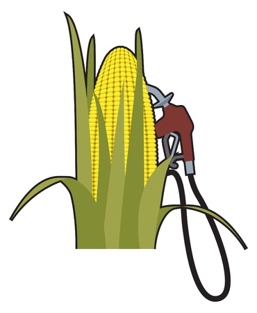Biofuels, alternative fuels, recyclingのイラスト素材