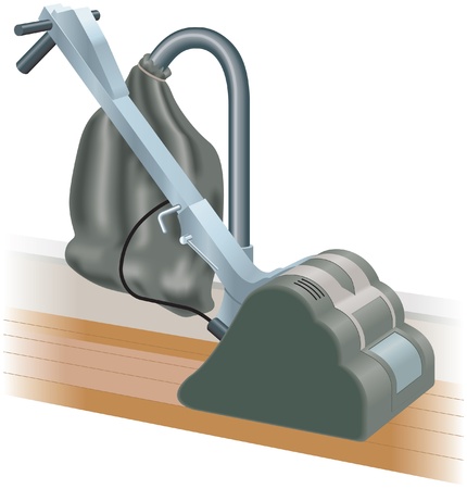Floor sanderのイラスト素材