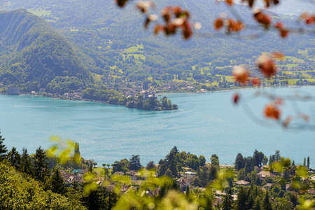 lake of Annecyの写真素材