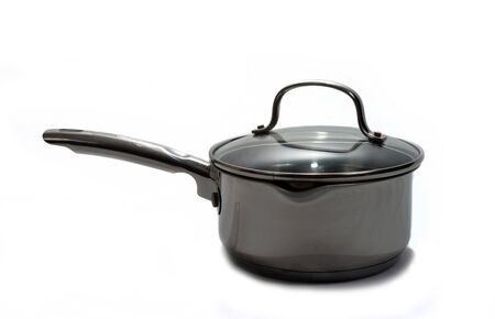 cropped pan on a white backgroundの写真素材